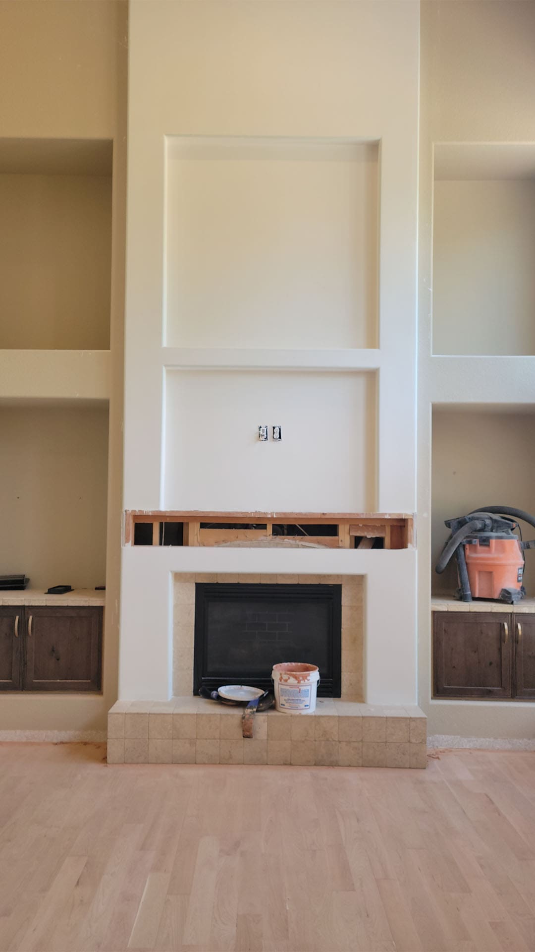 Whole Home Remodel Lakewood Fireplace remodel